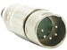 Switchcraft AAA5MZ - AAA Series 5 Pin XLR Male Cable Mount, Silver Pins / Nickel Metal - Bulk