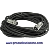 Hosa AES-003AU  AES/EBU Cable - XLRM to XLRF - 3 ft.