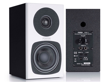 Fostex PM0.3D White 2-way Studio Monitor (Pair)