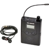 Galaxy Audio AS-1200R Wireless Bodypack Receiver with EB4 Earbuds (P4: 470 to 494 MHz)