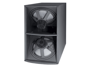 JBL ASB6128V-WH - Dual 18" Subwoofer, V-Style (white)