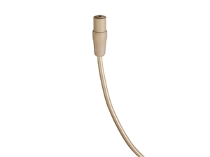 Audio-Technica AT899CT5-TH - Omnidirectional Condenser Lavalier Microphone for Lectrosonics wireless, beige
