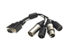 RME BOAESMIDI Breakout Cable, AES/EBU & MIDI