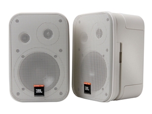 JBL C1PRO-WH - Compact Size Two-Way speakers, white (pair)