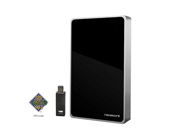 Rocstor Hawker HX, NO Drive, Secure-Encrypted Mobile Drive w/ USB3.0, eSATA