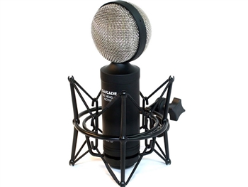 Cascade Microphones FAT HEAD II Active/Passive Black/ Silver Grill - Ribbon Microphone