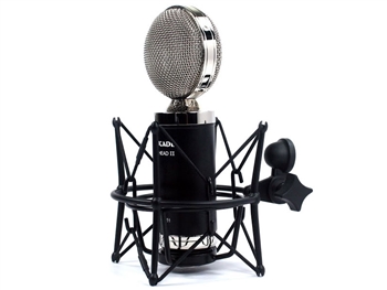 Cascade Microphones FAT HEAD II w/Lundahl Trans (Black Body/ Nickel Grill) Ribbon Microphone