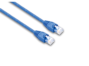 Hosa CAT-5100BU CAT5 Enhanced Patch Cable - 350M Hz - UTP - Blue - 100 ft.