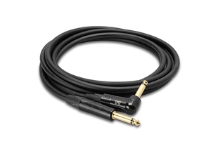 CGK-010R Edge Guitar Cable, Neutrik Straight to Right-angle, 10 ft, Hosa