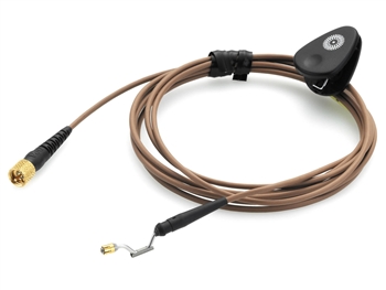 DPA CH16C00 - d:fine Headset Microphone Cable, Brown, Microdot Termination (Wireless Adapter Required)  
