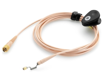 DPA CH16F10 - d:fine Headset Microphone Cable, Beige, Hardwired TA-4F Connector for Shure Wireless