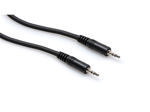 Hosa CMM-503 Stereo Sub-Mini 2.5mm (M) to 2.5mm (M) Cable - 3 ft.