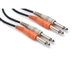 Hosa CPP-202 Dual Cable - 1/4-in TS to 1/4-in TS - 2m