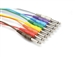 Hosa CPP-845 - 8 cables a pack 1/4-inch TS to 1/4-inch TS - 45cm (1.5 ft.)