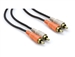 Hosa CRA-203AU Gold Plated - Dual RCA to RCA Cable - 3m