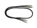 Hosa CRA-410 Dual RCA to RCA Cable w/ Metal Plug - 10 ft