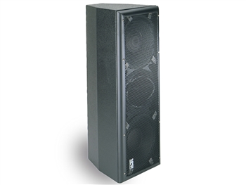 Bag End CRYSTAL2-I - Dual 12â€ 2-Way Black Painted Installation Enclosure with Fly Points