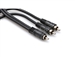 Hosa CYA-103 Y-Cable - RCA(M) to Two RCA(M) - 3 ft.