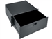 Middle Atlantic D4 - 4 Space (7-inch) Rack Drawer, Black Brushed Finish