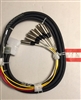 Rapco Horizon DA88-15M, 8-Channel Analog DB25 male to XLRM Cable 15 Ft.