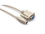 Hosa DBK-110 DBK-110 9-Pin D-Sub Female to 8-Pin Din Male Host Cable (10 ft)