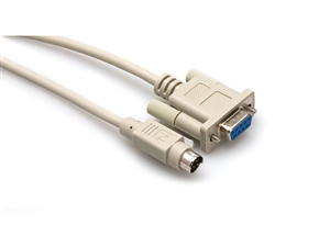 Hosa DBK-110 DBK-110 9-Pin D-Sub Female to 8-Pin Din Male Host Cable (10 ft)