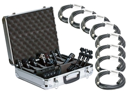 Audix DP-ELITE 8 Drum Package with Free 8 Whirlwind EMC20 Mic Cables