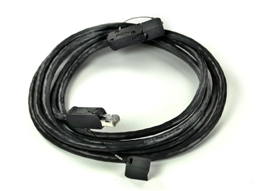 Whirlwind ENC6SR020 - Cable - Ethernet, RJ45 male to RJ45 male, tactical Cat6a cable, shielded, 20'