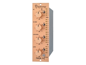 Fredenstein F603A - Mono High-Q four band Equalizer (Q=2) Module