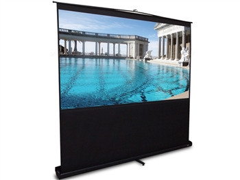 Elite Screens F60NWV2  Floor Stand Telescoping Pull Up Front Projector Screen