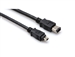 FIW-46-101.5 FireWire 400 Cable, 4-pin to 6-pin, 1.5 ft, Hosa