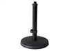 Gator GFW-MIC-0600 - Frameworks desktop mic stand with 6" round base, and fixed height of 9"