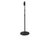 Gator GFW-MIC-1001 - Frameworks roundbase mic stand with deluxe one handed clutch and 10" base