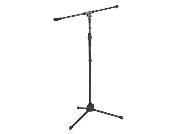 Gator GFW-MIC-2110 - Deluxe Tripod Mic Stand with Single Section Boom