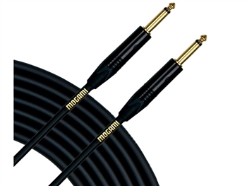 Mogami GOLD INSTRUMENT-18 Cable, 18 Ft, Straight 1/4 TS to 1/4 TS