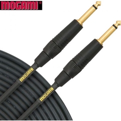 Mogami GOLD INSTRUMENT-25 Cable, 25 Ft, Straight 1/4 TS to 1/4 TS Mogami GOLD INSTRUMENT-25 Cable, 25 Ft, Straight 1/4 TS to 1/4 TS