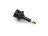 Hosa GOP-490 - Fiber-Optical Coupler-Adapter -  3.5mm male to standard Toslink optical