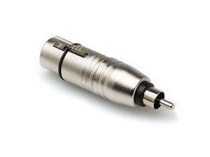 Hosa GXR-134 - RCA Male to XLR Female Adaptor