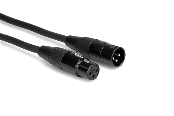 Hosa HMIC-050, Pro Mic Cable, REAN XLR3F to XLR3M, 50 ft