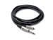 Hosa HPR-020 Pro Unbalanced Interconnect, SINGLE REAN 1/4 in TS to RCA, 20ft