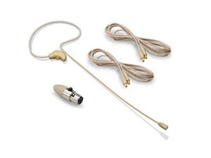 Avlex HS-08BG Beige Single Ear Headset Microphone