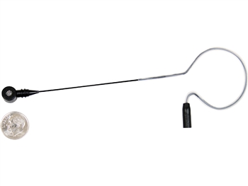 Galaxy Audio HSE-UBK,  BLACK UNI-Directional (cardioid) Headworn Microphone