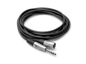 Hosa HSX-100  REAN 1/4 in TRS to XLR3M, 100 , Balanced Interconnect