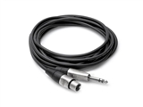 Hosa HXS-001.5  REAN XLR3F to 1/4 in TRS, 1.5 ft SINGLE Balanced Interconnect