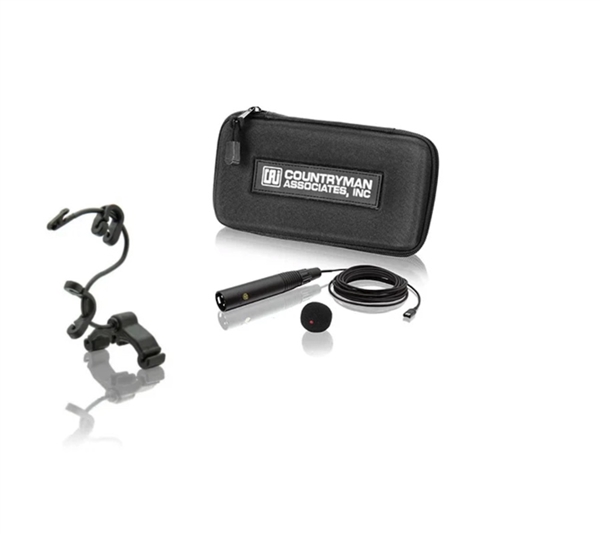 Countryman I2BH05AN-BKIT, Audio Technica: ATW-T35, ATW-T75, ESW-T211, ATW-T601, ATW-T701, AEW-T1000, AEW-T1000a, ATW-T1001 , (B) Bidirectional, (B) Black, I2 Bass and Cello Microphone Microphone