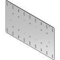 Chief JSBVS, Universal Flat Panel Interface Bracket, Silver (26-45" Displays)