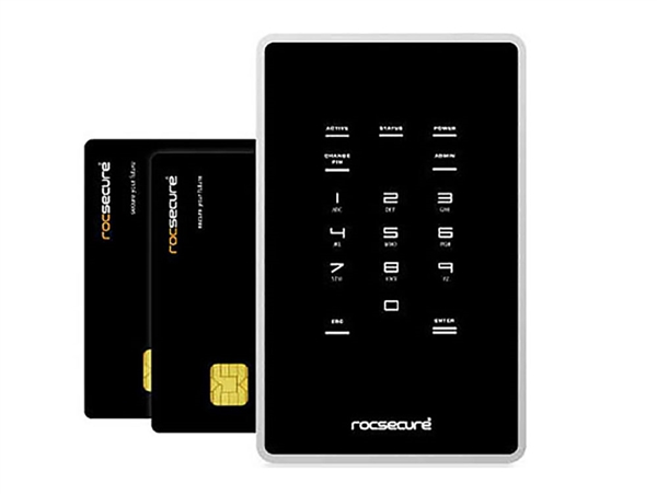 Rocstor Amphibious X7, 1TB SSD, Secure-Encrypted Mobile Drive w/ USB2.0, 2x FireWire 800