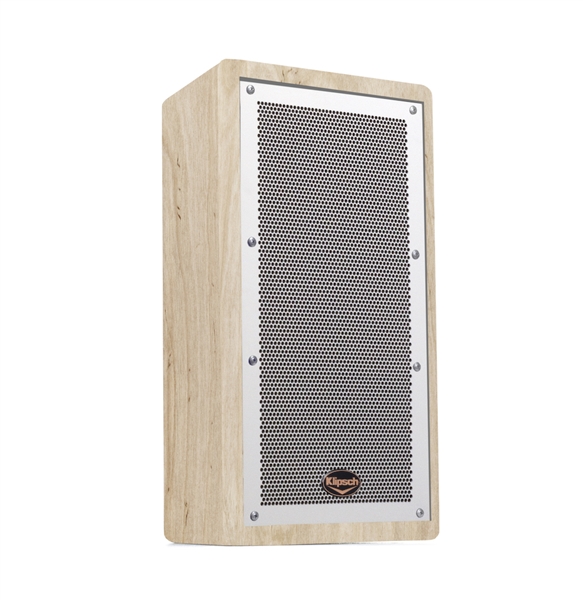 Klipsch KI-102-R-SMA-II Raw Birch compact two-way trapezoidal loudspeaker system