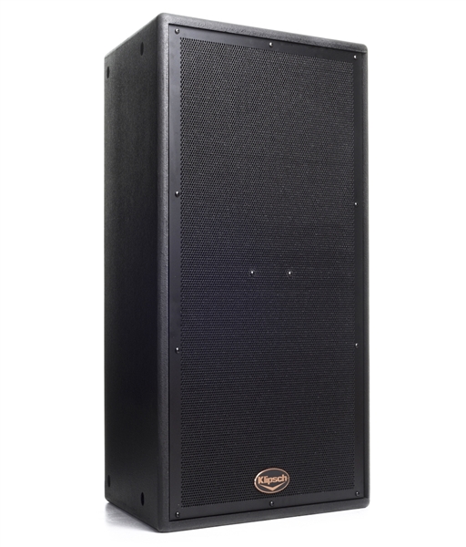 Klipsch KI-362-B-SMA-II Black 15" 3-way Trapezoidal High-output Loudspeaker, Black