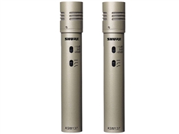 Shure KSM137/SL ST Pair Cardioid Condenser Matched Stereo Microphones